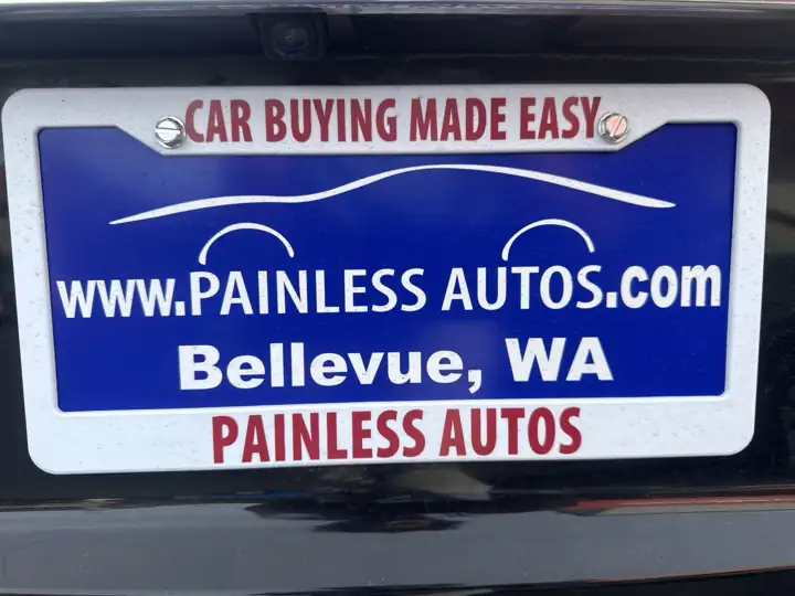 A Painless Autos plate frame: Car buying made easy, Bellevue, WA
